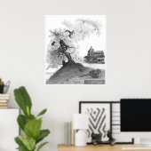 Poster "Farm House" par Jeff Camden (Bureau à domicile)