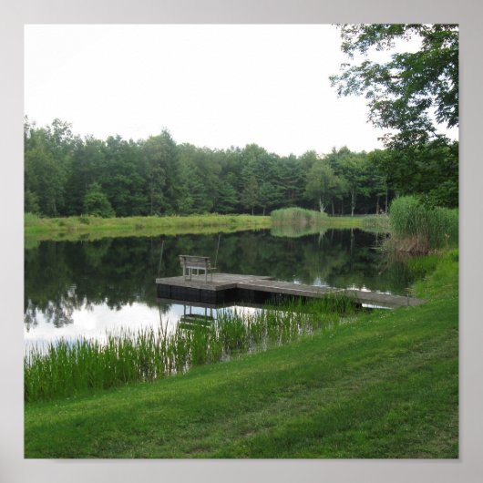 Poster Farm Pond (Devant)