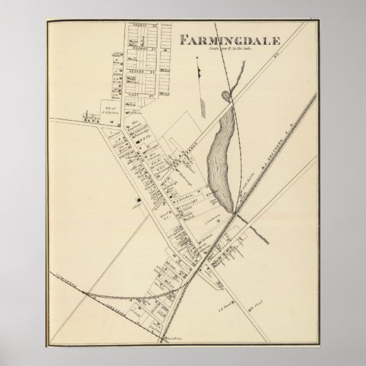 Poster Farmingdale, New Jersey (Devant)