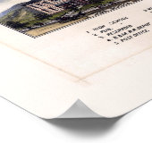 Poster Farmington, NH Panoramic Map - 1877 (Coin)