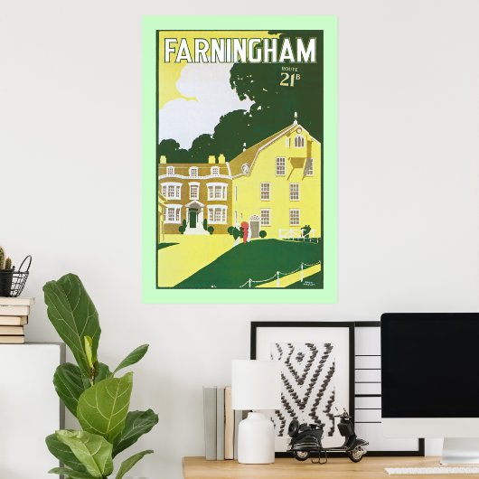 Poster Farningham (Bureau à domicile)