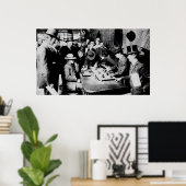 Poster FARO GAME ORIENT SALOON c. 1900 - ARIZONA (Bureau à domicile)