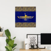 Poster Farohar - faravahar - Fravashi (Bureau à domicile)