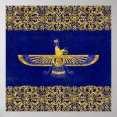 Poster Farohar - faravahar - Fravashi (Devant)