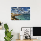 Poster Farol - Île Culatra (Bureau à domicile)