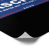 Poster Fascisme - Symbole de campagne anti-Trump pro-bide (Coin)