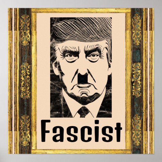 Poster fasciste Trump (Devant)