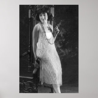 Poster Fashion de Women's Flapper