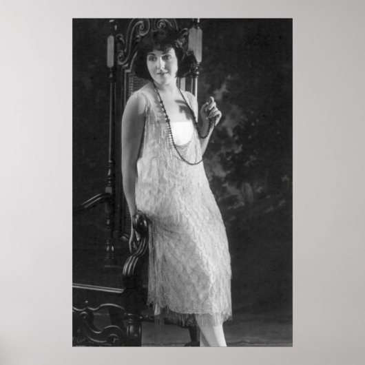 Poster Fashion de Women's Flapper (Devant)