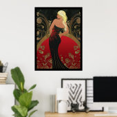 POSTER FASHION-ESQUE #4 (Bureau à domicile)