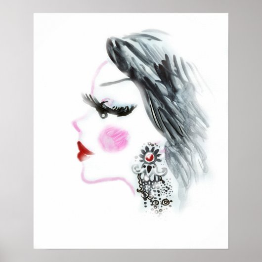 Poster Fashion Girl (Devant)