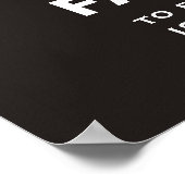 Poster Fashion girl noir blanc empreinte de léopard affic (Coin)