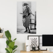 Poster Fashion Show : années 1920 (Bureau à domicile)