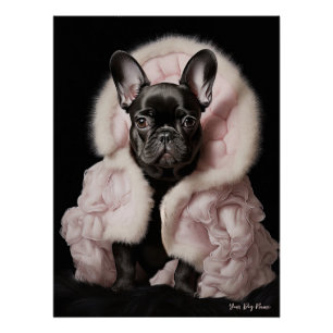 Poster Fashion Show, French Bulldog 01 - Jonathan Bonheur