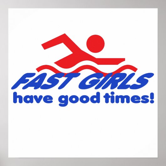 Poster Fast Girls (Devant)