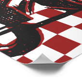 Poster Fast One Boys 1st Dirt Bike Anniversaire (Coin)