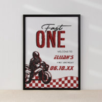 Fast One Boys 1st Dirt Bike Anniversaire