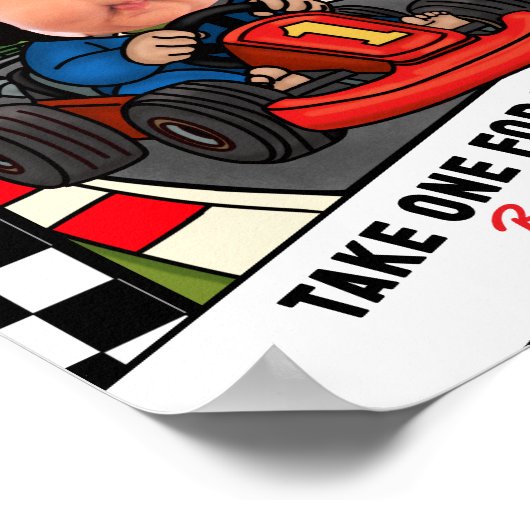 Poster Fast ONE - Take One & Buckle Up! Symbole de préfér (Coin)