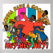 POSTER FAT ALBERT VA AVOIR UN BON MOMENT (Devant)