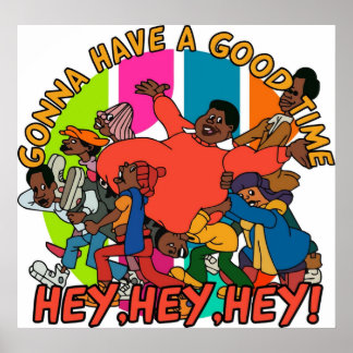 POSTER FAT ALBERT VA AVOIR UN BON MOMENT