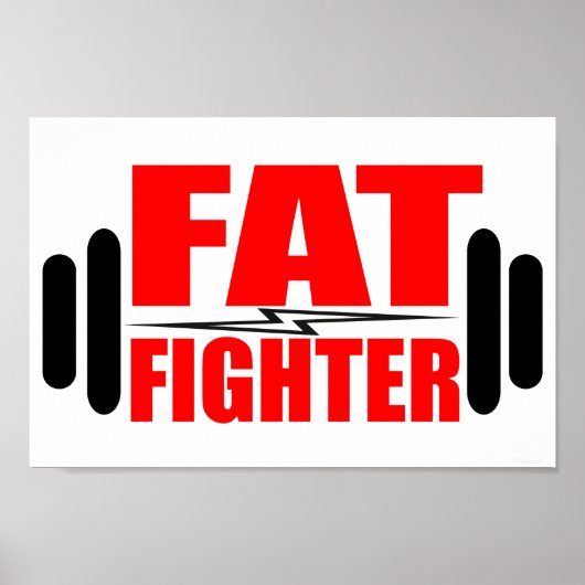 Poster Fat Fighter (Devant)
