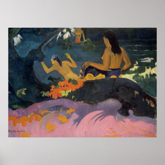 Poster Fatata Te Miti (En Mer) - Paul Gauguin (Devant)