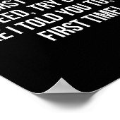 Poster Fatherly Advice_ If At First, You Don't Succeed, F (Coin)