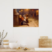 Poster Fatigued Minstrels (1883) ~Augustus Edwin Mulready (Cuisine)