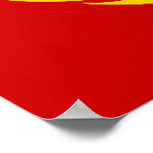 Poster Faucille et marteau, URSS, CCCP, communisme (Coin)