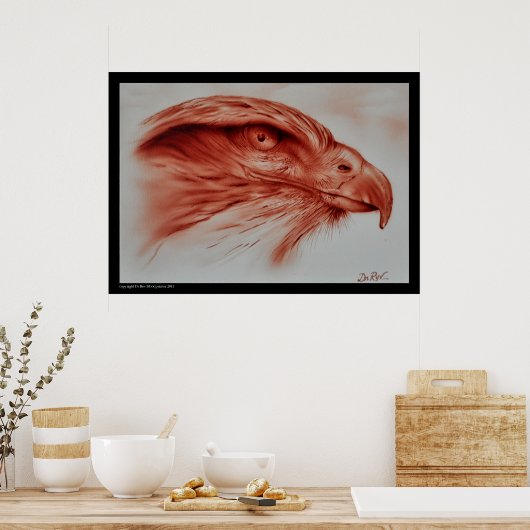 Poster Faucon (Cuisine)