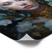 Poster Faun Elf Femme Imaginaire Art (Coin)