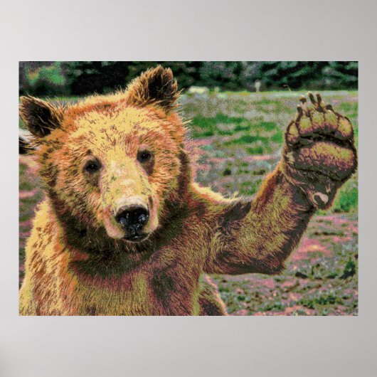 Poster Faune 15 floues (Devant)