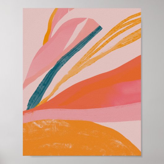 Poster Faune Abstraite 2 (Devant)