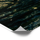 Poster Faune Animaux sauvages Nature léopard (Coin)