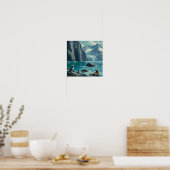Poster Faune côtière d'Alaska (Cuisine)