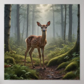 Poster Faune dans la forêt (Devant)