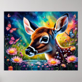 Poster Faune dans Meadow Pond (Devant)