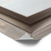 Poster Fausse fenêtre avec décor (Coin)