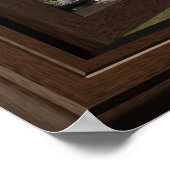 Poster fausse fenêtre paysage pacifique Zen (Coin)