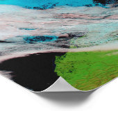 Poster Fausse vue couleur de Polynya (eau libre) (Coin)