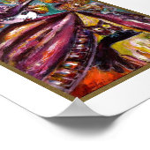 Poster FAUST / Masque mystérieux avec Tricorne et Chouett (Coin)