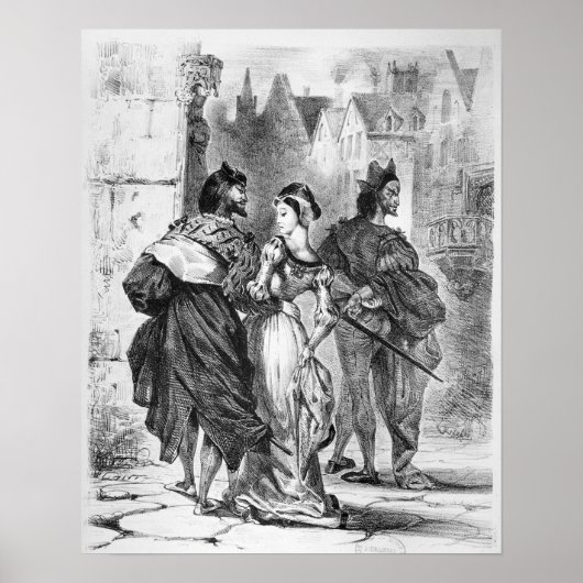 Poster Faust rencontre Marguerite (Devant)