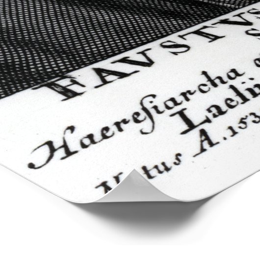 Poster Fausto Sozzini (Coin)