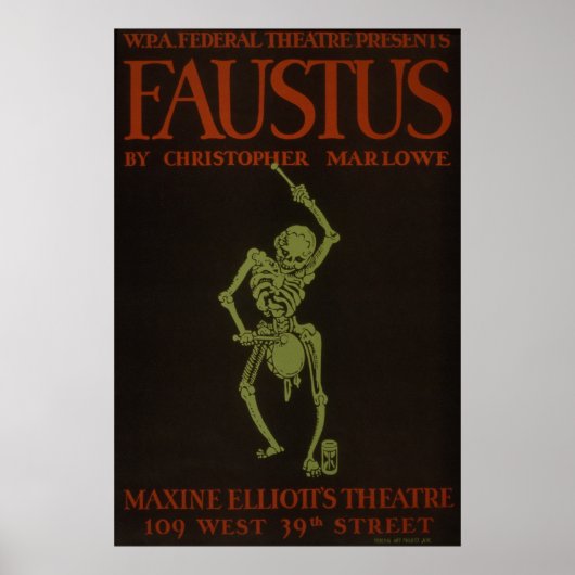 Poster Faustus (Devant)