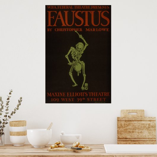 Poster Faustus (Cuisine)
