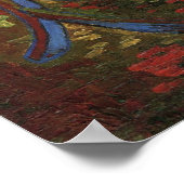 Poster Fauteuil de Paul Gauguin par Vincent van Gogh (Coin)