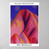 Poster Fauve Mountain (Devant)