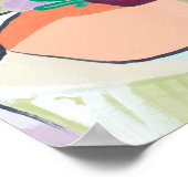 Poster Fauvist Floral II (Coin)