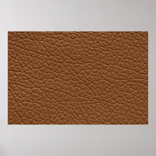 Poster Faux cuir teintes brun clair texture majeure. abs (Devant)
