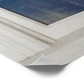 Poster Faux Faux Window Illusion - Sunny Mountain View (Coin)